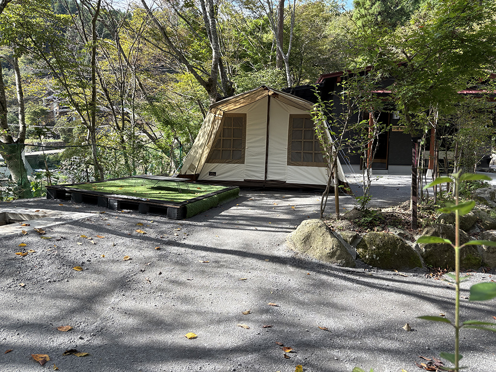 B区画2人用テント